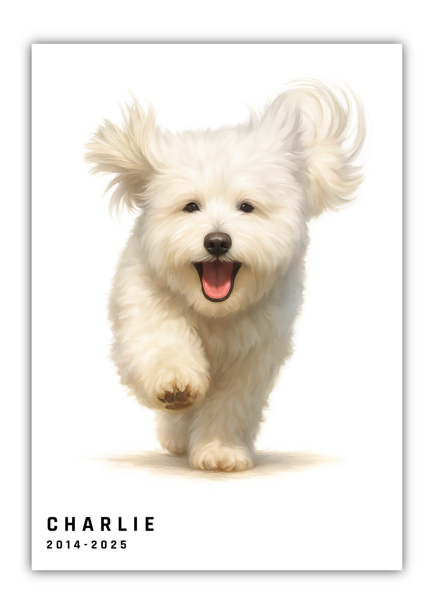 Custom Pet Memorial Portrait – Painting Tribute for Dogs, Cats & Cherished Pets
